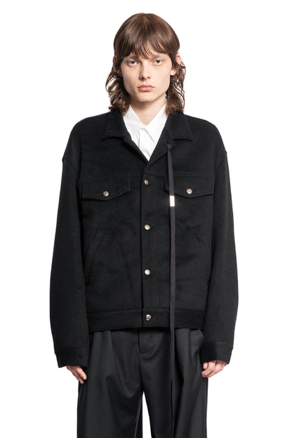 ANN DEMEULEMEESTER MAN BLACK JACKETS