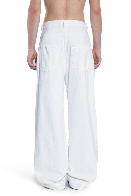 ANN DEMEULEMEESTER MAN WHITE JEANS