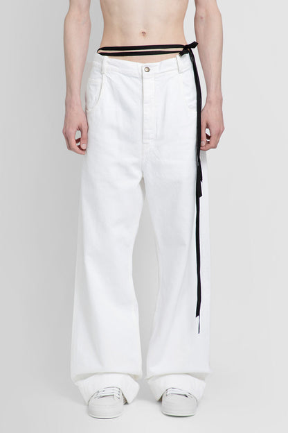 Antonioli ANN DEMEULEMEESTER MAN WHITE JEANS