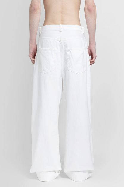 ANN DEMEULEMEESTER MAN WHITE JEANS