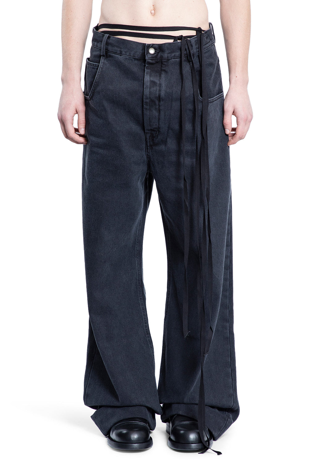 ANN DEMEULEMEESTER MAN GREY JEANS