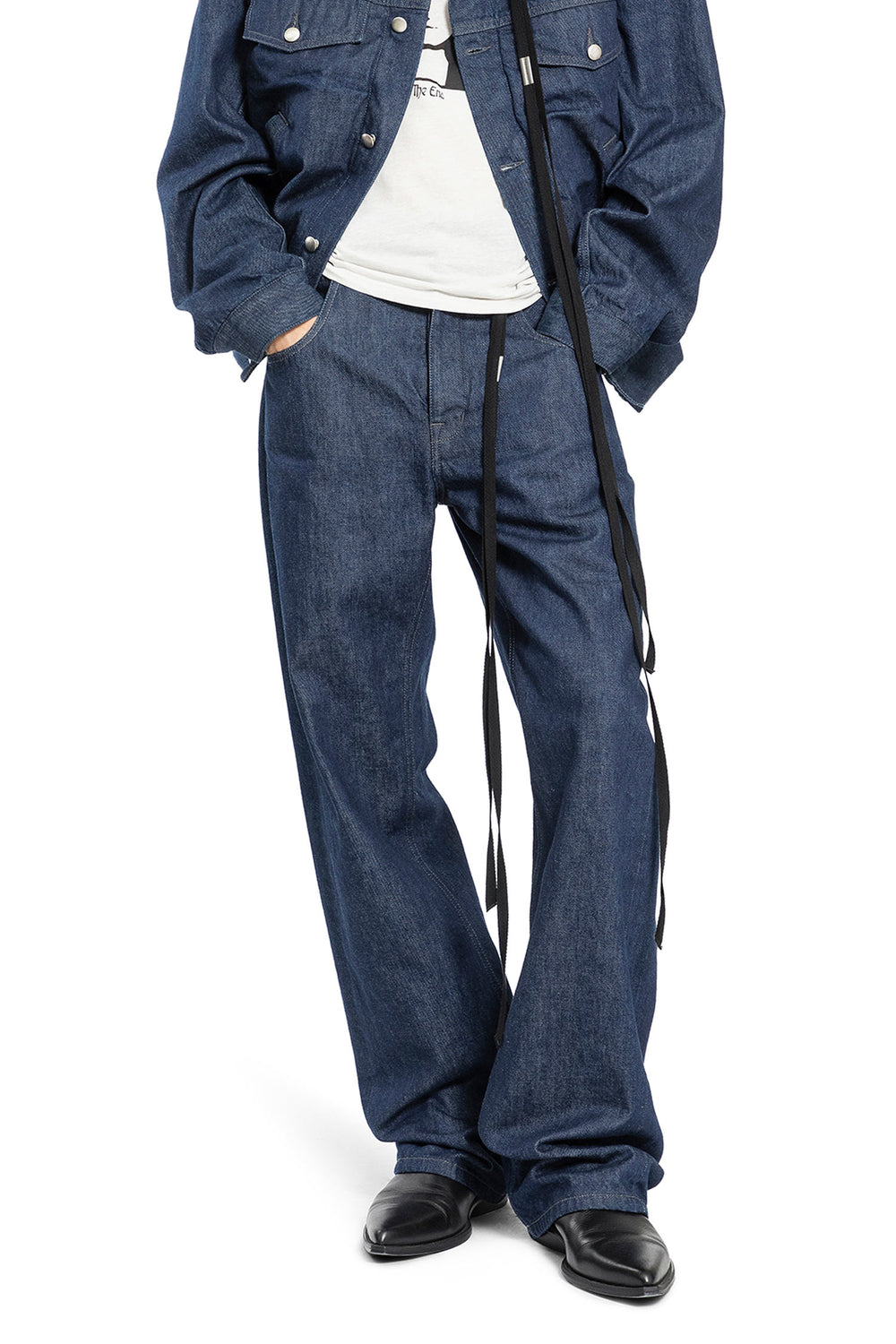 ANN DEMEULEMEESTER MAN BLUE JEANS