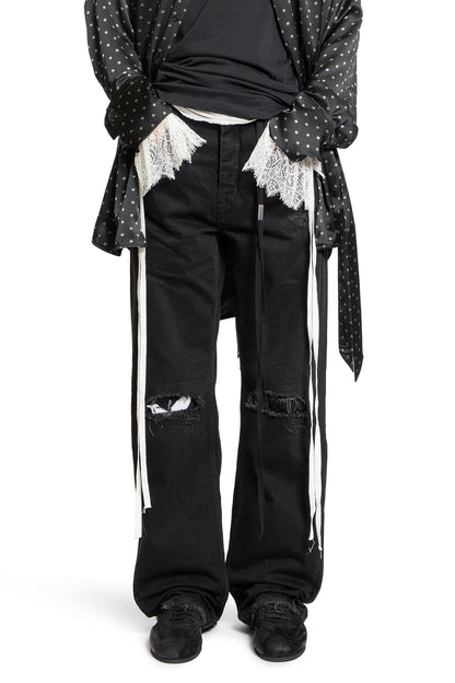 ANN DEMEULEMEESTER MAN BLACK JEANS