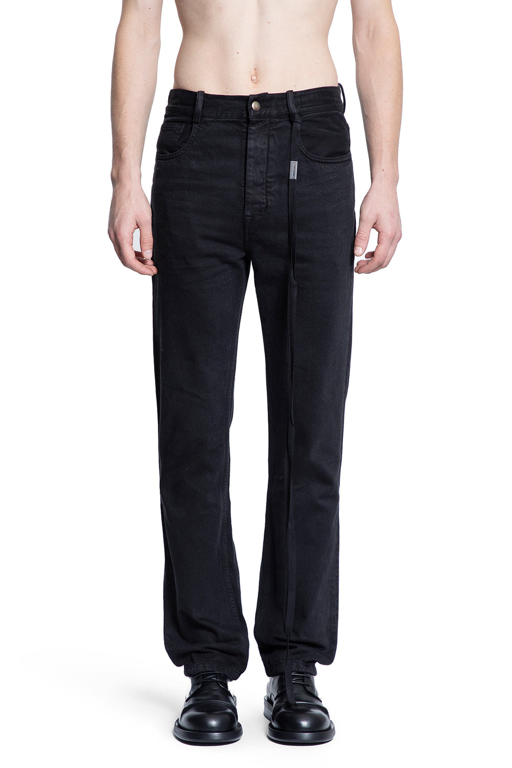 ANN DEMEULEMEESTER MAN BLACK JEANS