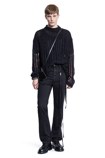 ANN DEMEULEMEESTER MAN BLACK JEANS