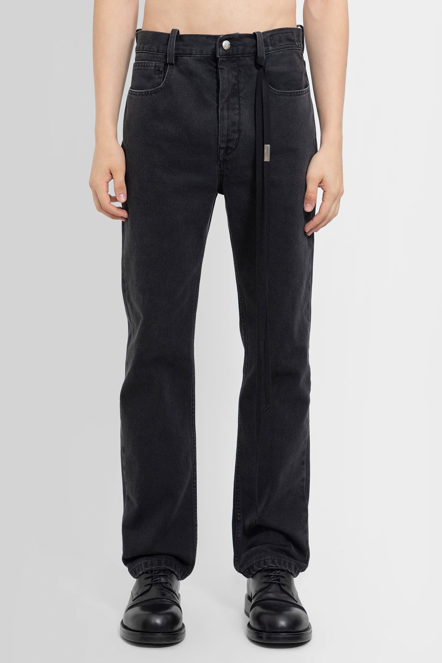 ANN DEMEULEMEESTER MAN BLACK JEANS