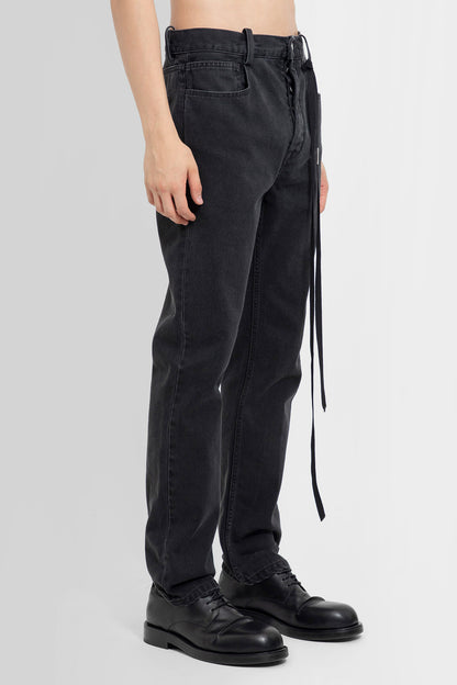 ANN DEMEULEMEESTER MAN BLACK JEANS