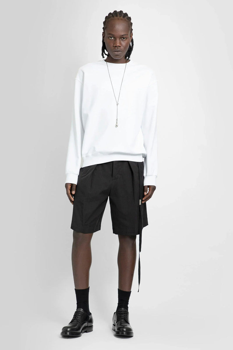 ANN DEMEULEMEESTER MAN WHITE SWEATSHIRTS - Antonioli.eu
