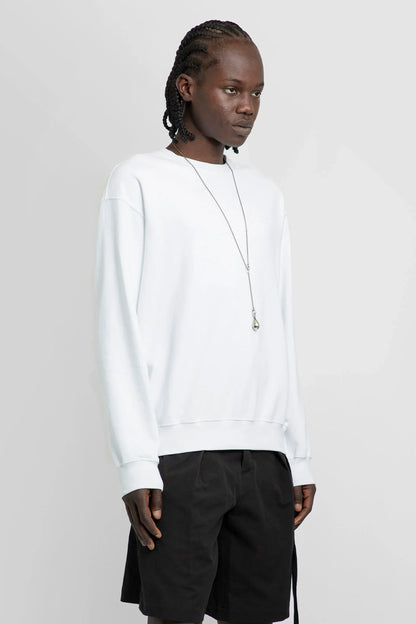 ANN DEMEULEMEESTER MAN WHITE SWEATSHIRTS - Antonioli.eu