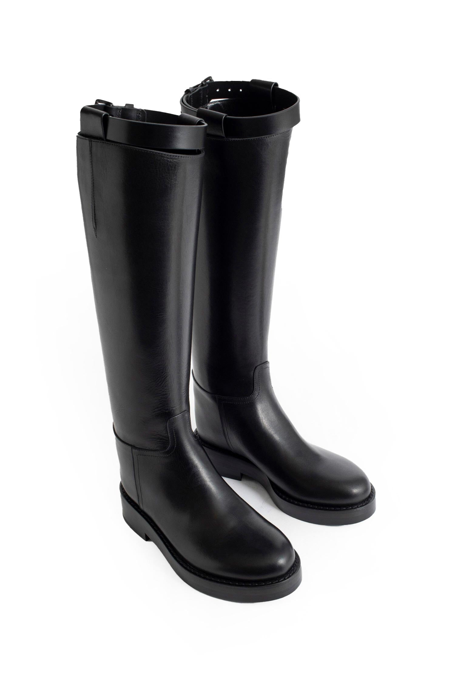 ANN DEMEULEMEESTER WOMAN BLACK BOOTS