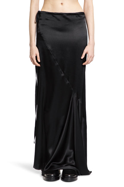 Antonioli ANN DEMEULEMEESTER WOMAN BLACK SKIRTS