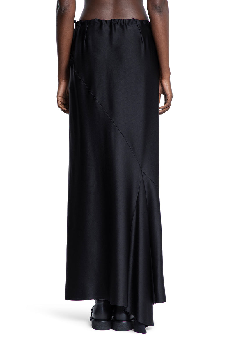 ANN DEMEULEMEESTER Eveline Long Bias Skirt in Cady Satin woman