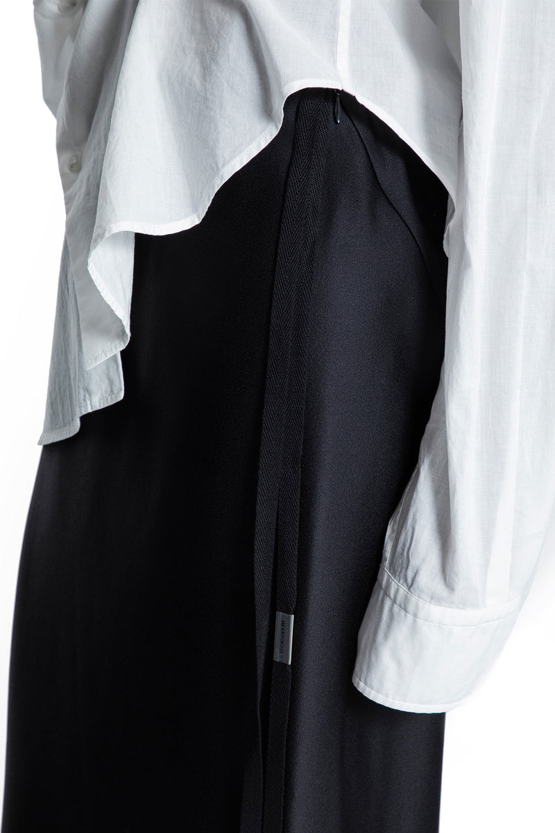 Eveline Long Bias Skirt in Cady Satin - Antonioli.eu