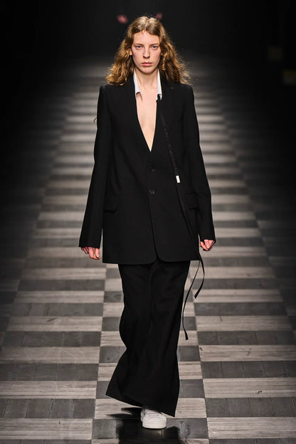 ANN DEMEULEMEESTER 女士黑色西装外套 - Antonioli.eu