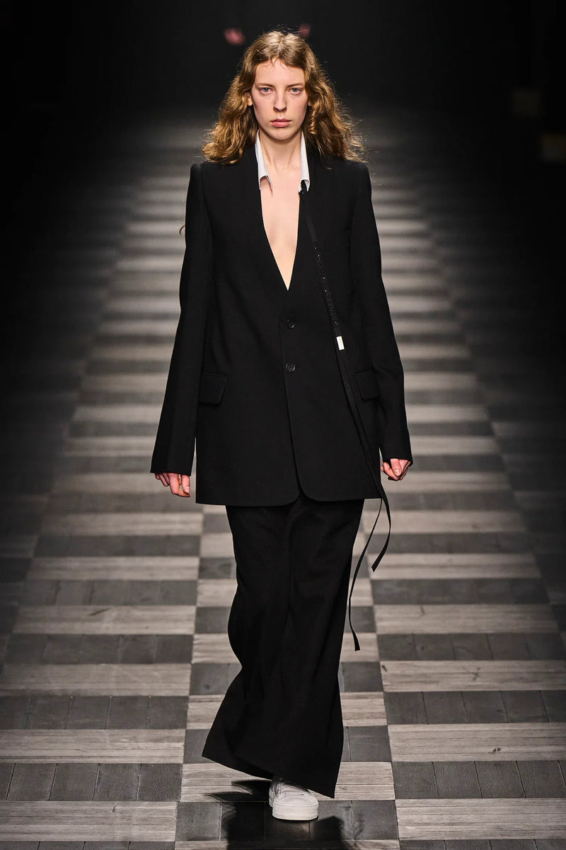 ANN DEMEULEMEESTER 女士黑色西装外套 - Antonioli.eu