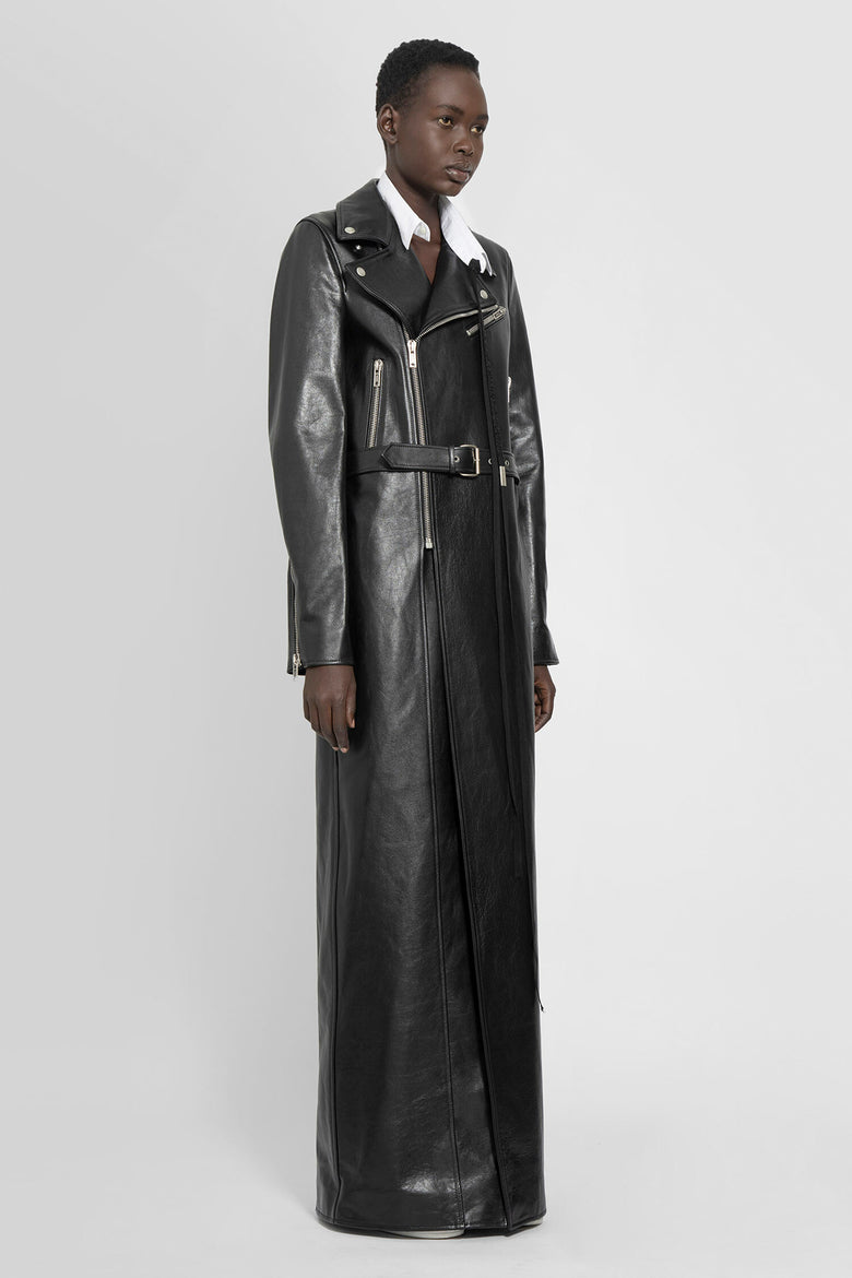 ANN DEMEULEMEESTER WOMAN BLACK COATS