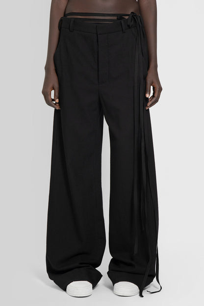 BELINDA LOOSE FIT TROUSERS BRUSHED WOOL