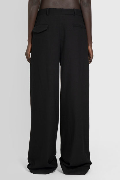 BELINDA LOOSE FIT TROUSERS BRUSHED WOOL