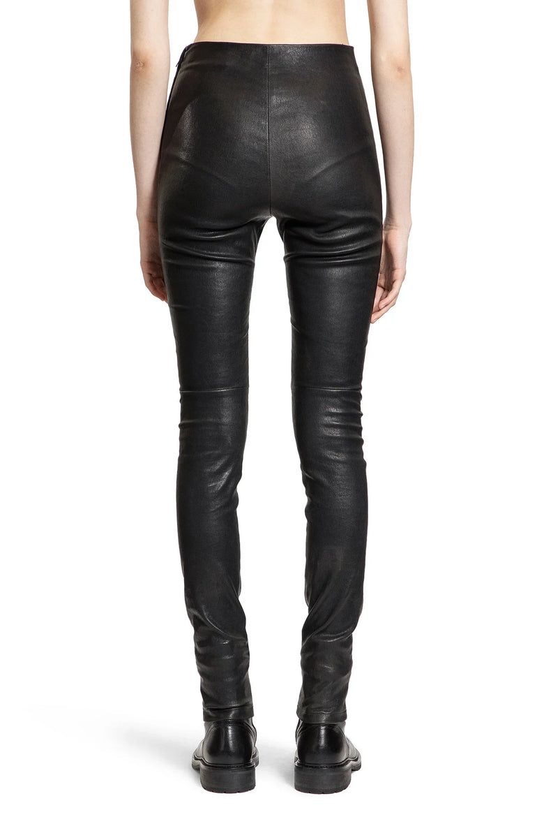 ANN DEMEULEMEESTER Florence Leggings in Stretch Nappa woman