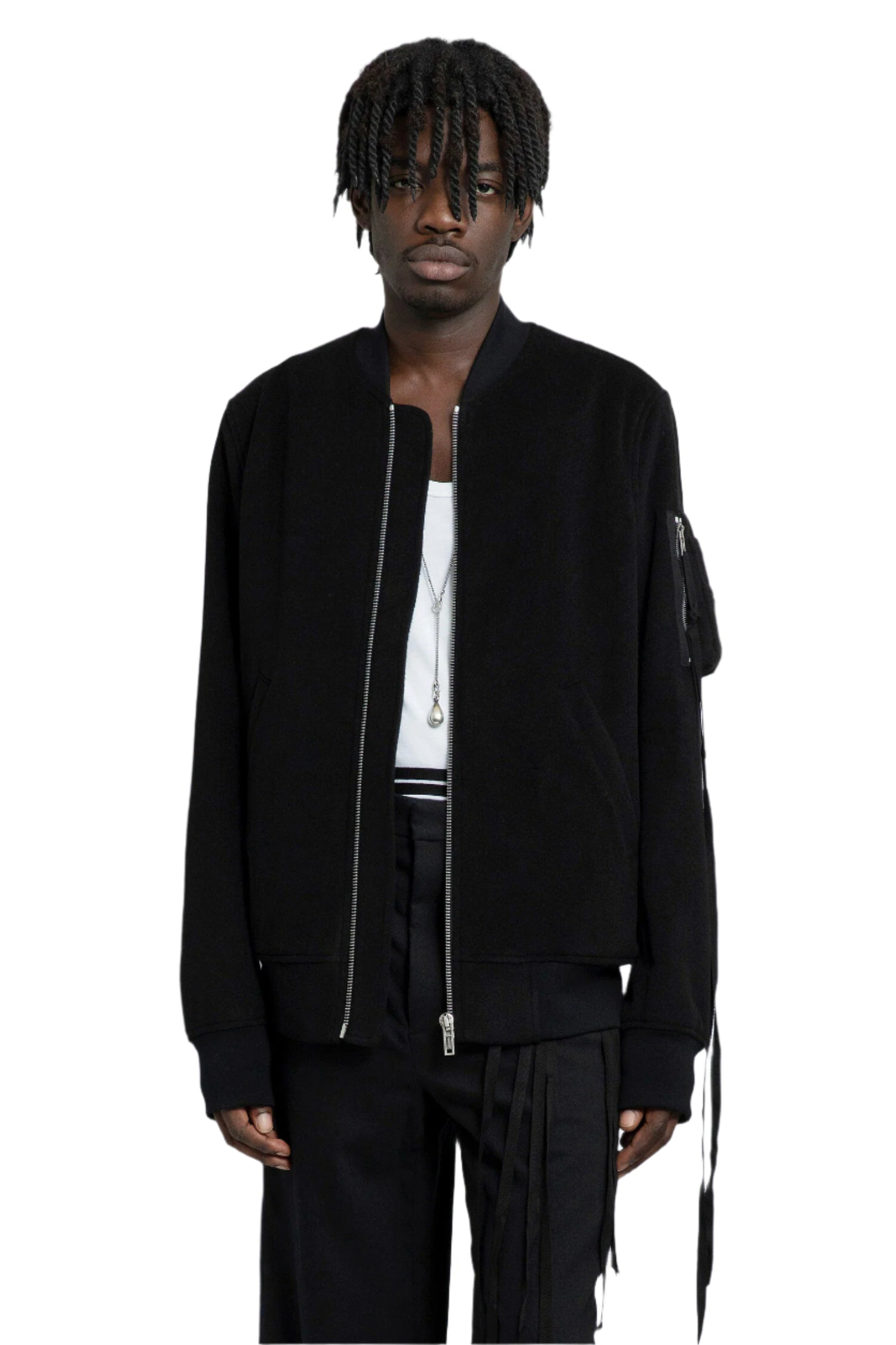 【美品】ANN DEMEULEMEESTER アシンメトリー　ノーカラーコート ANN DEMEULEMEESTER 2021年秋冬コレクション | HIGHSNOBIETY.JP