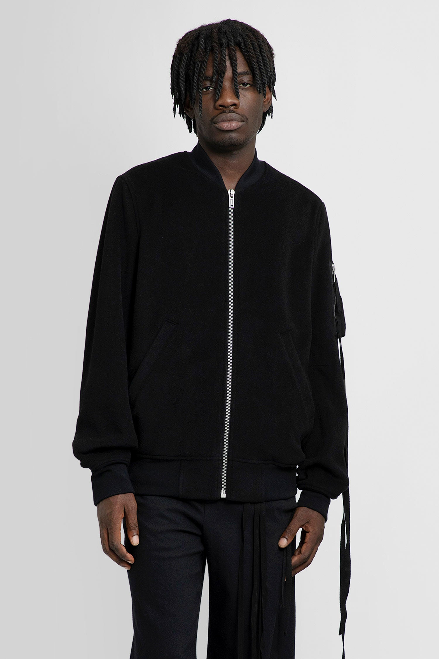 ANN DEMEULEMEESTER MAN BLACK JACKETS