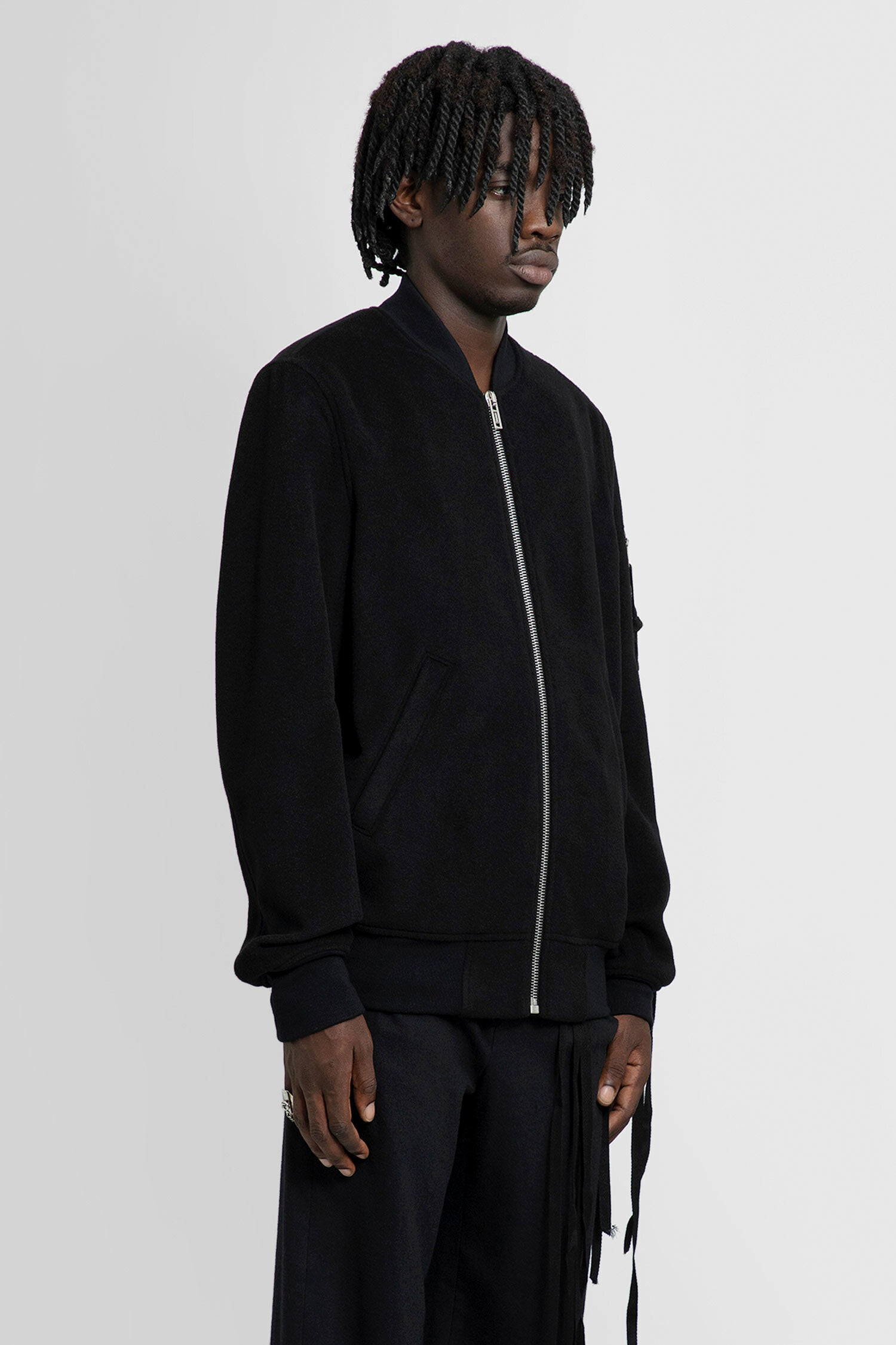 ANN DEMEULEMEESTER MAN BLACK JACKETS