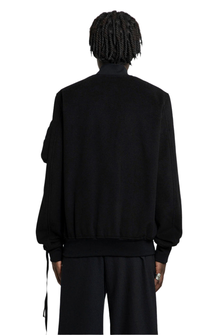ANN DEMEULEMEESTER Dries Wool Felt Bomber man