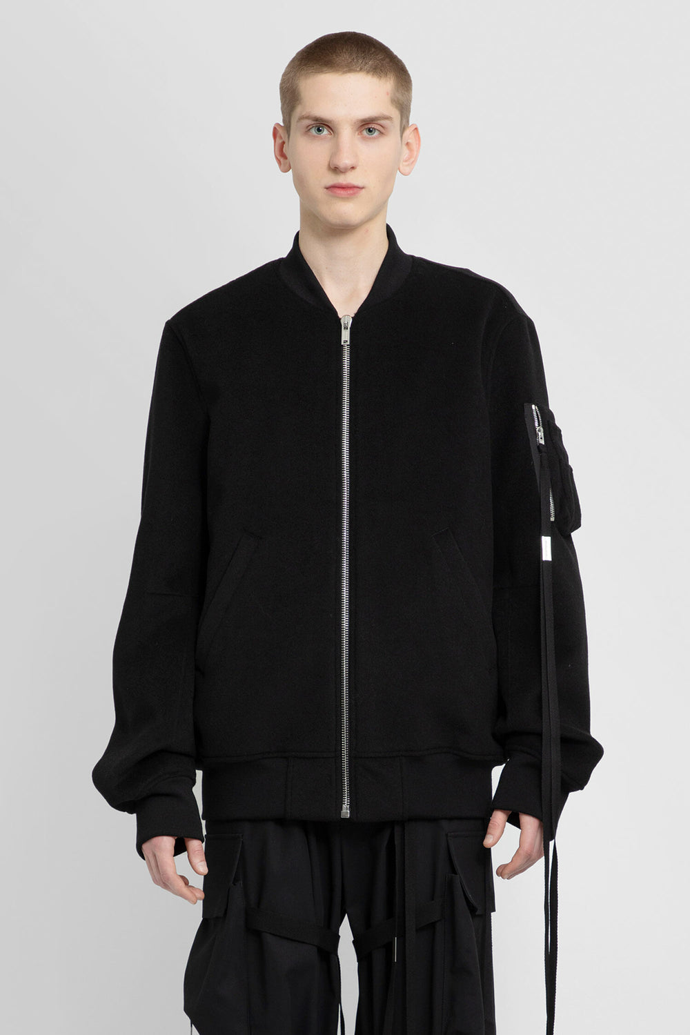 ANN DEMEULEMEESTER MAN BLACK JACKETS