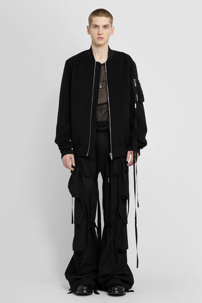 ANN DEMEULEMEESTER MAN BLACK JACKETS