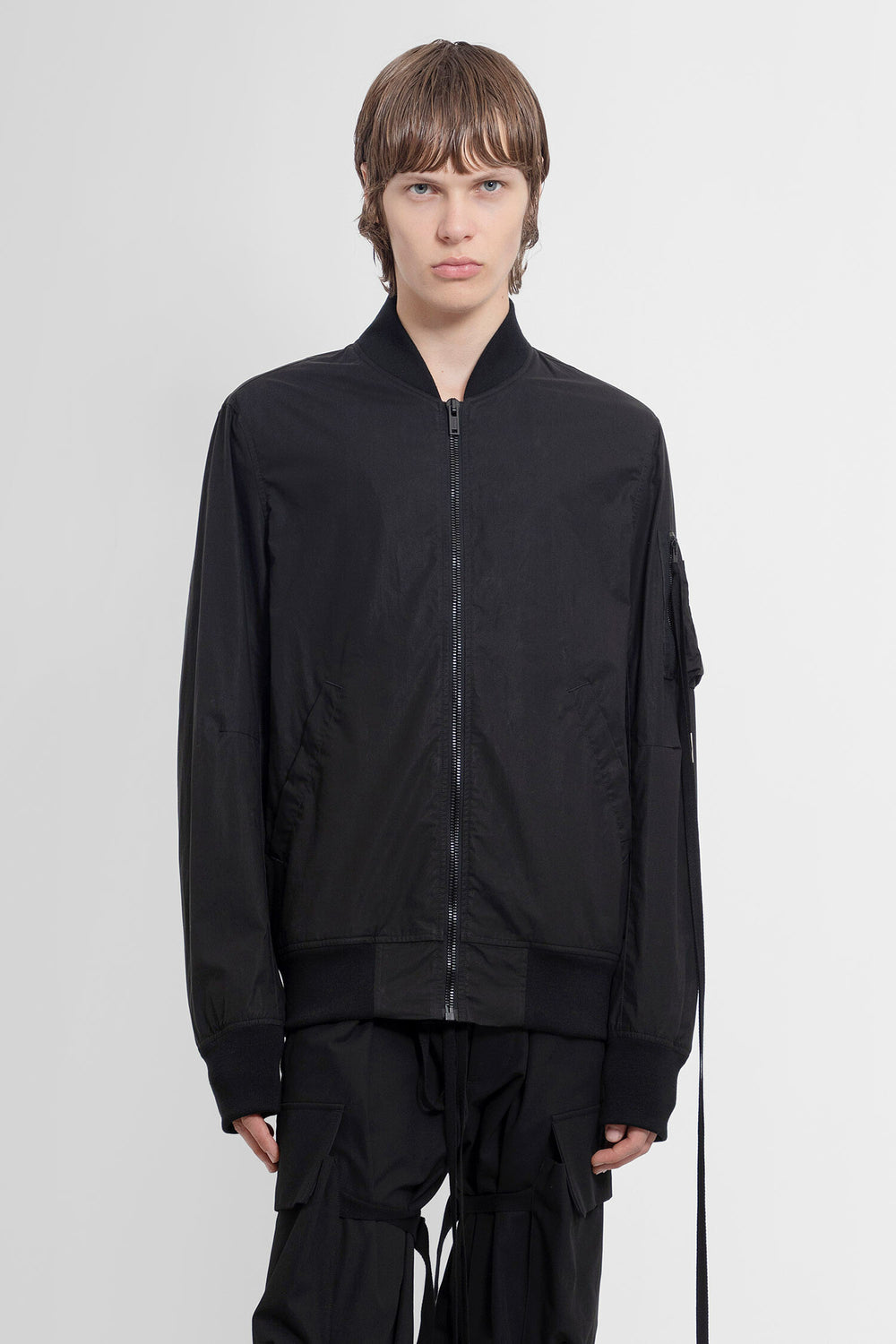 ANN DEMEULEMEESTER MAN BLACK JACKETS