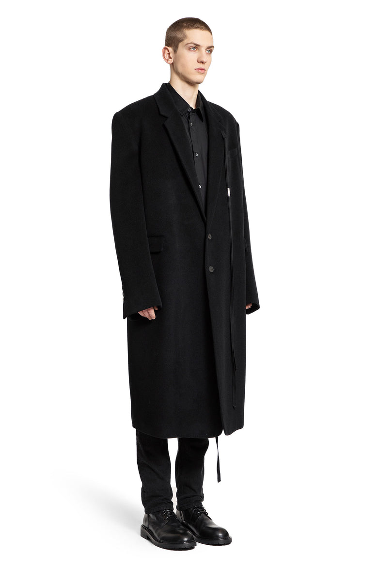 ANN DEMEULEMEESTER MAN BLACK COATS