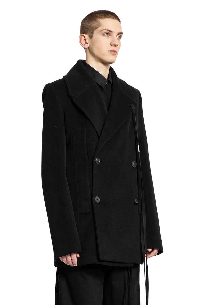 ANN DEMEULEMEESTER MAN BLACK JACKETS - Antonioli.eu
