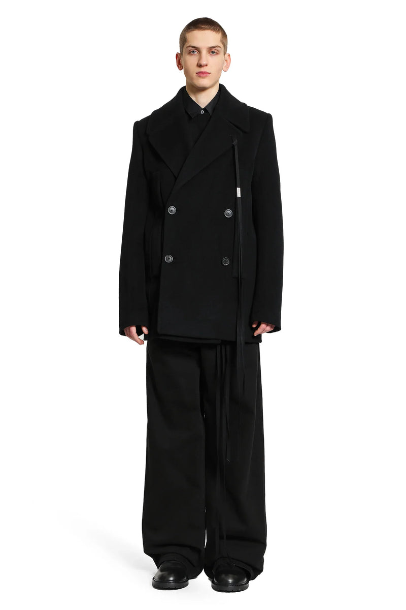 ANN DEMEULEMEESTER MAN BLACK JACKETS - Antonioli.eu