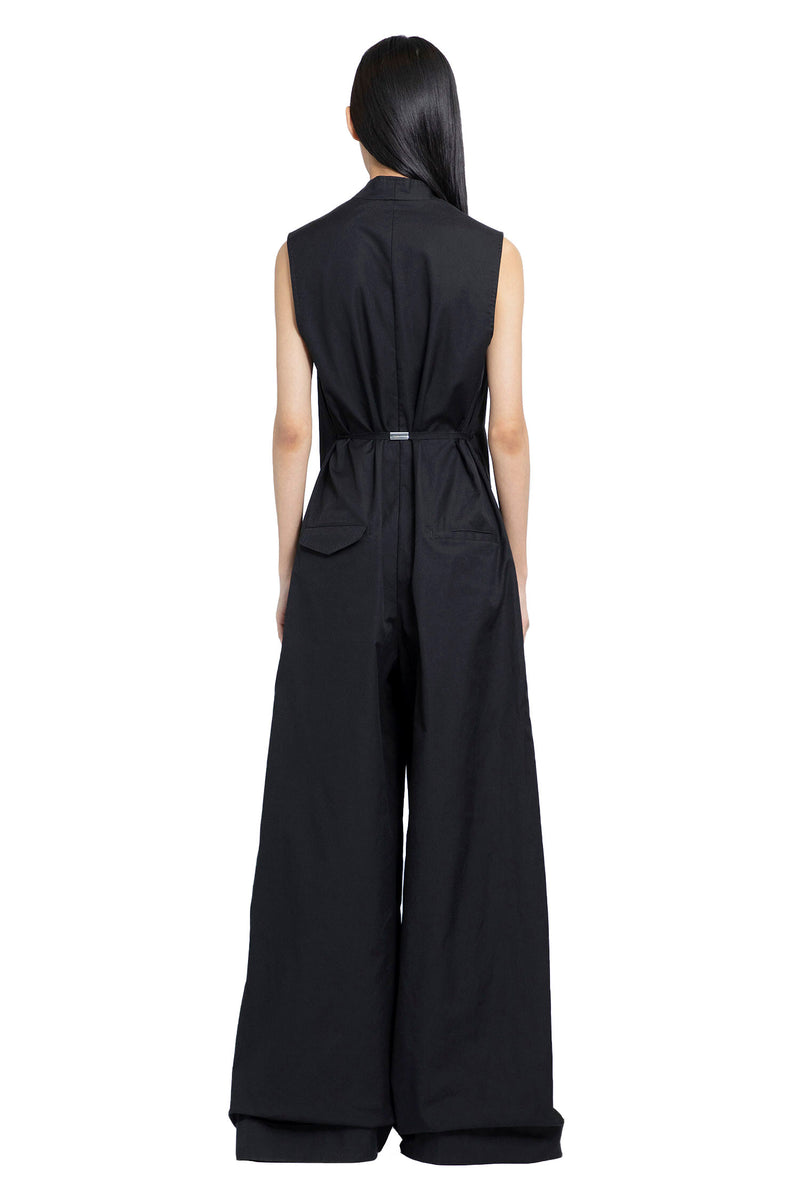 ANN DEMEULEMEESTER Valerie Jumpsuit in Light Cotton Canvas woman