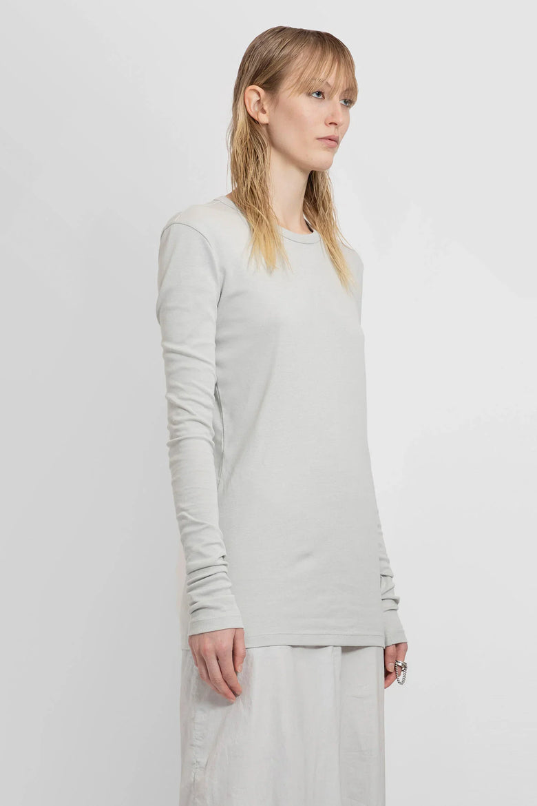 ANN DEMEULEMEESTER WOMAN GREY T-SHIRTS & TANK TOPS - Antonioli.eu