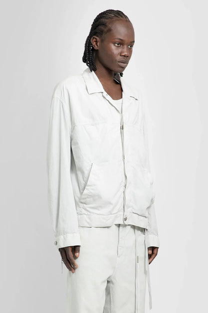 ANN DEMEULEMEESTER MAN WHITE JACKETS - Antonioli.eu