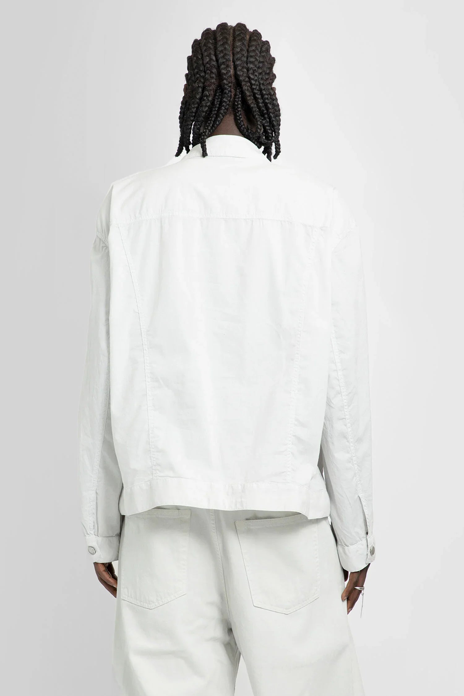 ANN DEMEULEMEESTER MAN WHITE JACKETS - Antonioli.eu