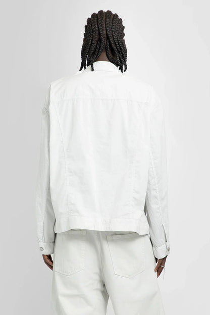 ANN DEMEULEMEESTER MAN WHITE JACKETS - Antonioli.eu