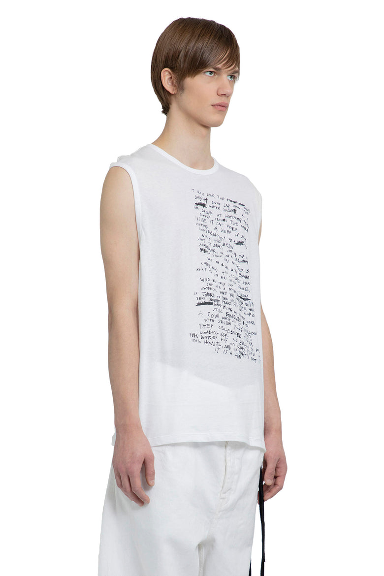 
              ANN DEMEULEMEESTER Wilfried High Comfort Sleeveless Tank man
            