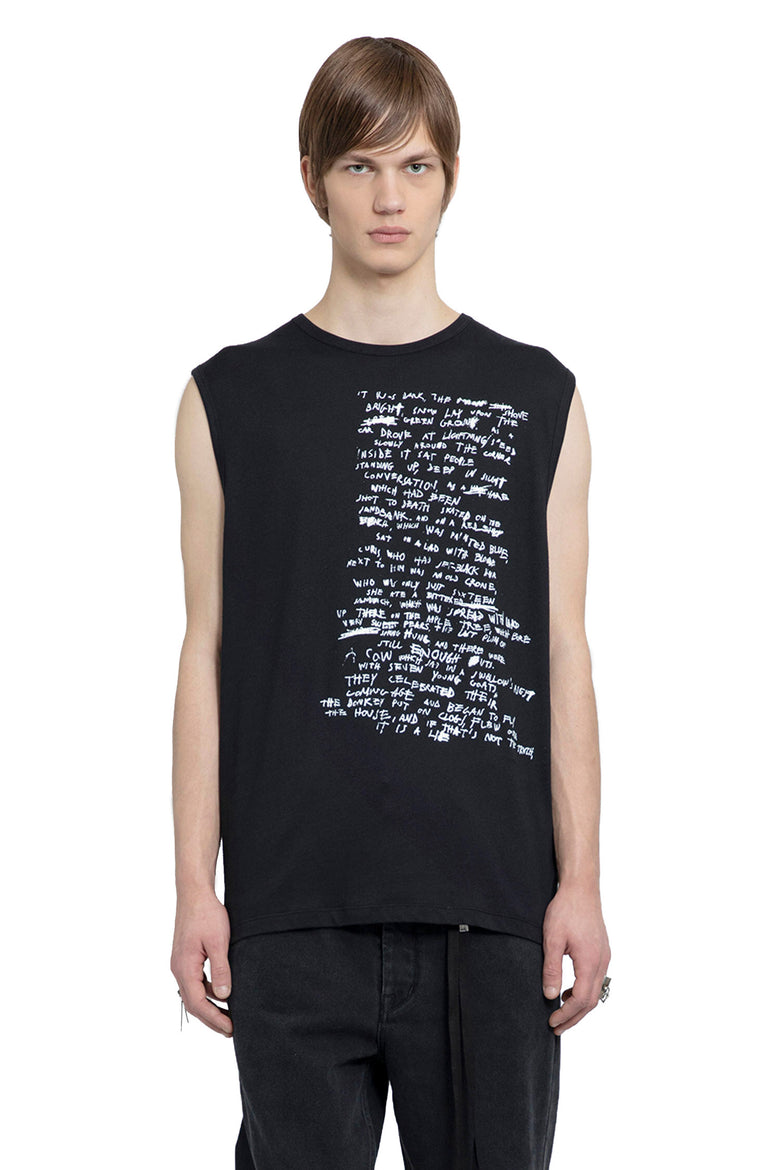 ANN DEMEULEMEESTER Wilfried High Comfort Sleeveless Tank man