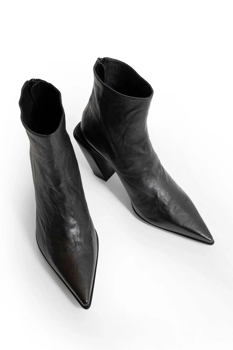 Washed Nappa Florentine Ankle Boots - Antonioli.eu