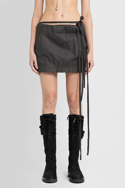 Antonioli ANN DEMEULEMEESTER WOMAN BROWN SKIRTS