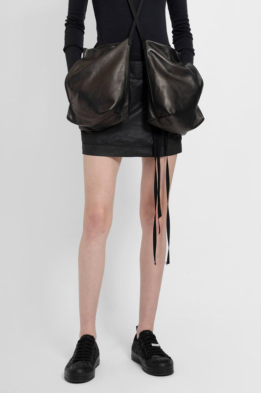 ANN DEMEULEMEESTER WOMAN BLACK SKIRTS