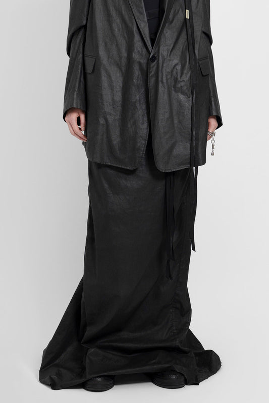 ANN DEMEULEMEESTER WOMAN BLACK SKIRTS