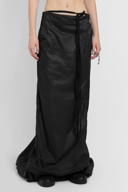 ANN DEMEULEMEESTER WOMAN BLACK SKIRTS