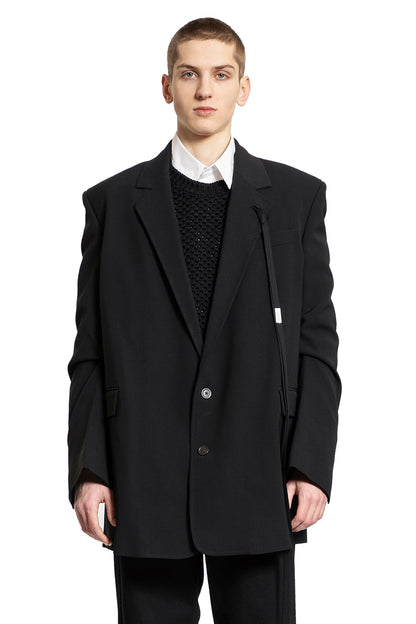 Antonioli ANN DEMEULEMEESTER MAN BLACK BLAZERS