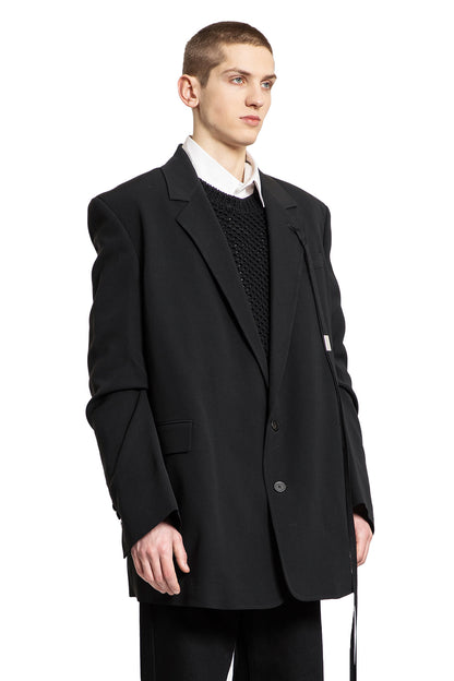 ANN DEMEULEMEESTER MAN BLACK BLAZERS