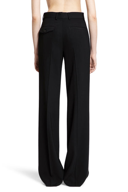 ANN DEMEULEMEESTER WOMAN BLACK TROUSERS