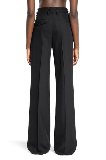 ANN DEMEULEMEESTER WOMAN BLACK TROUSERS