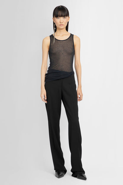 Emilia Asymmetric Low Waist Trousers